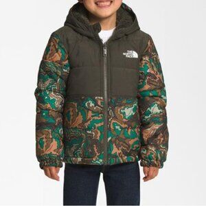THE NORTH FACE REVERSIBLE MOUNT CHIMBO FULL ZIP HOODED JACKET 4T